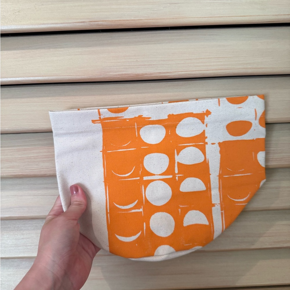 Kealopiko Orange & Tan Plant Holder -Small size